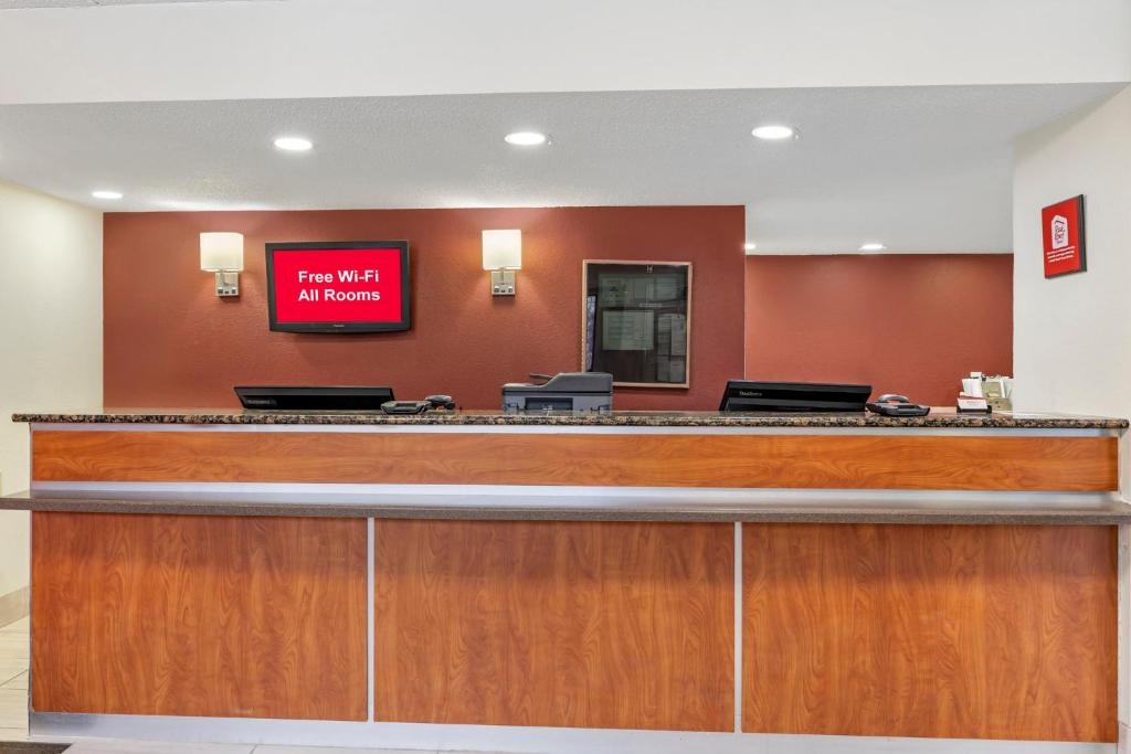 Vstupní hala nebo recepce v ubytování Red Roof Inn Parsippany