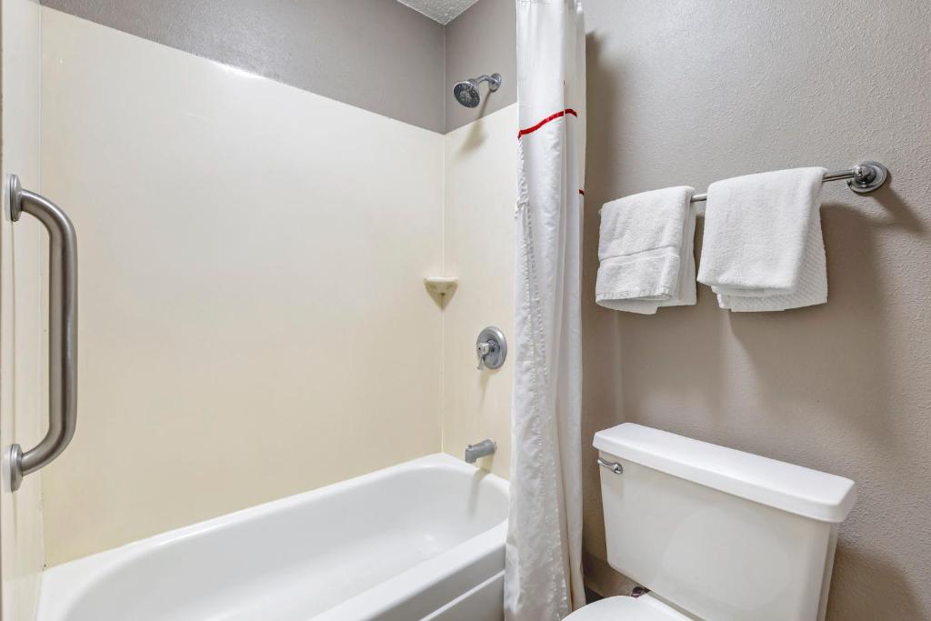 Koupelna v ubytování Red Roof Inn Parsippany