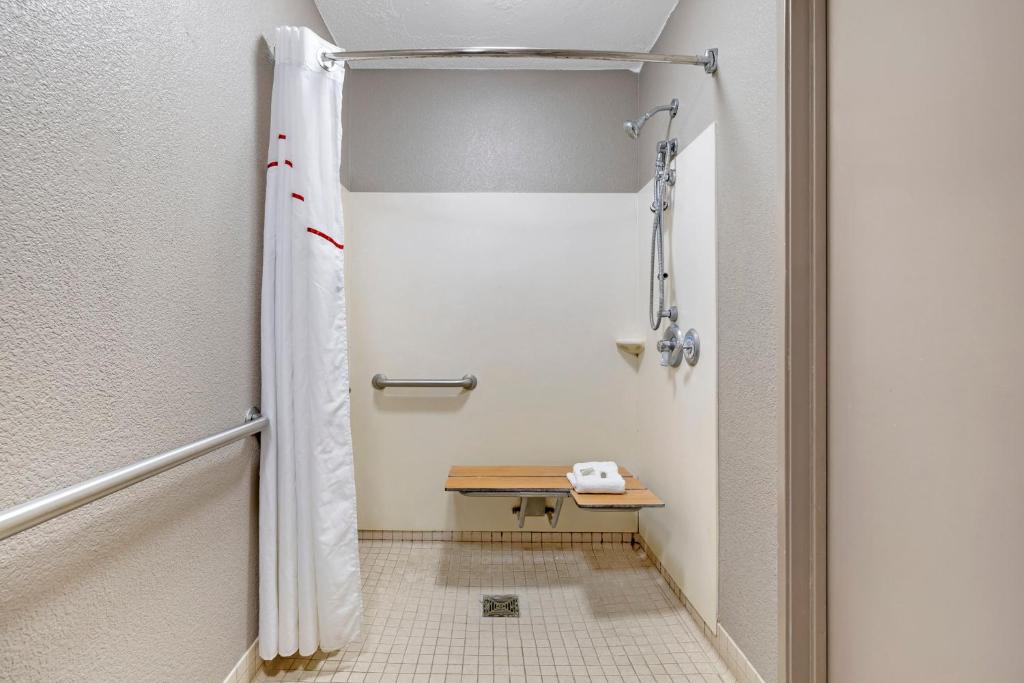 Koupelna v ubytování Red Roof Inn Parsippany