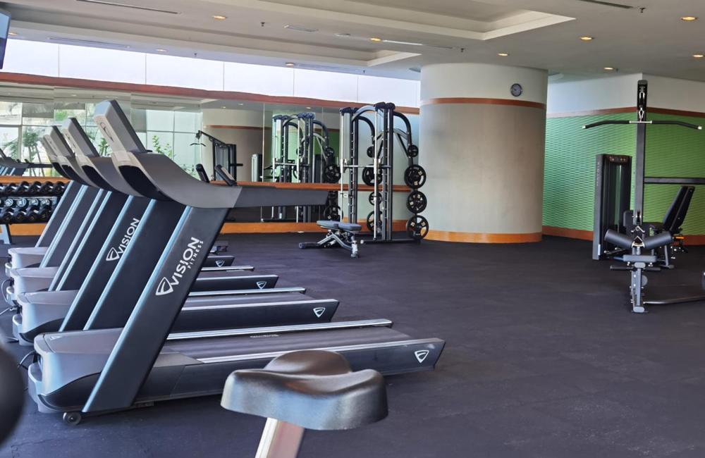 Fitness centrum a/nebo fitness zařízení v ubytování Zenith Hotel Kuantan