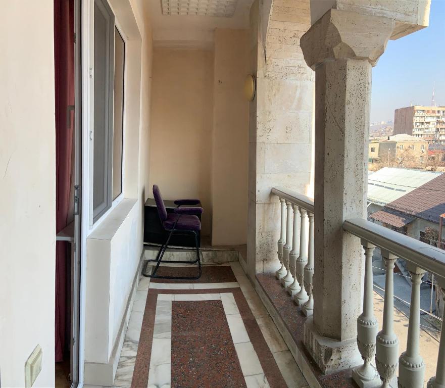 Balkón nebo terasa v ubytování Guest House Lilia
