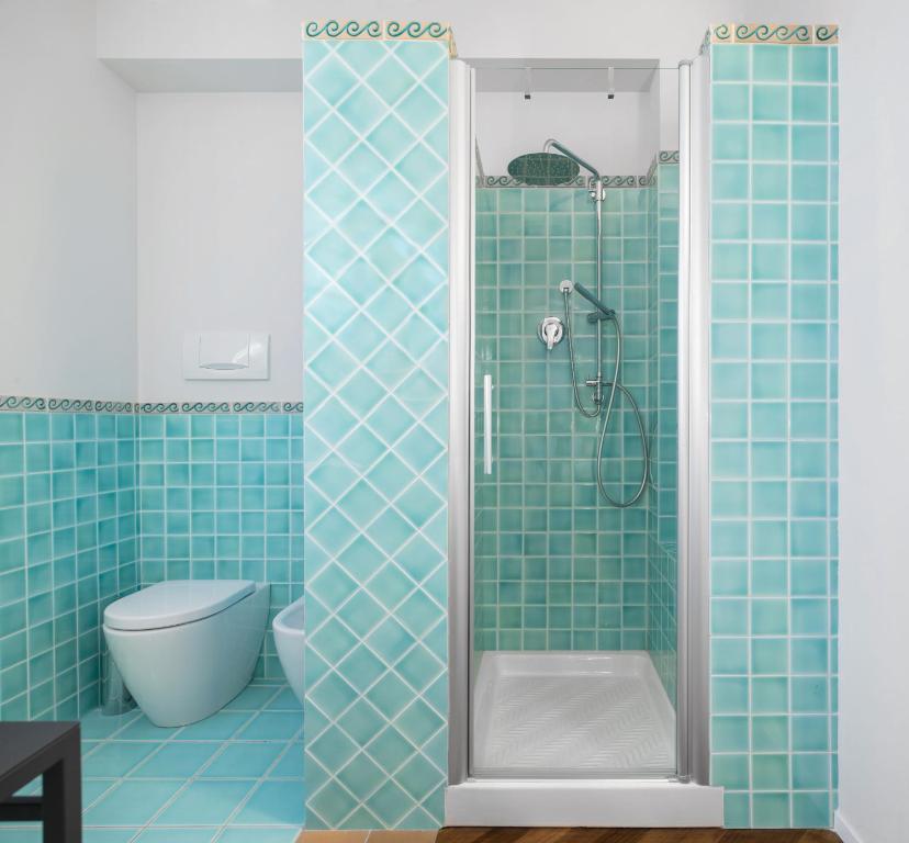 Koupelna v ubytování Camere Relais Filomare