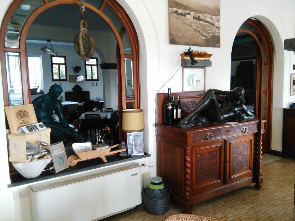 Posezení v ubytování Ristorante Hotel Mira