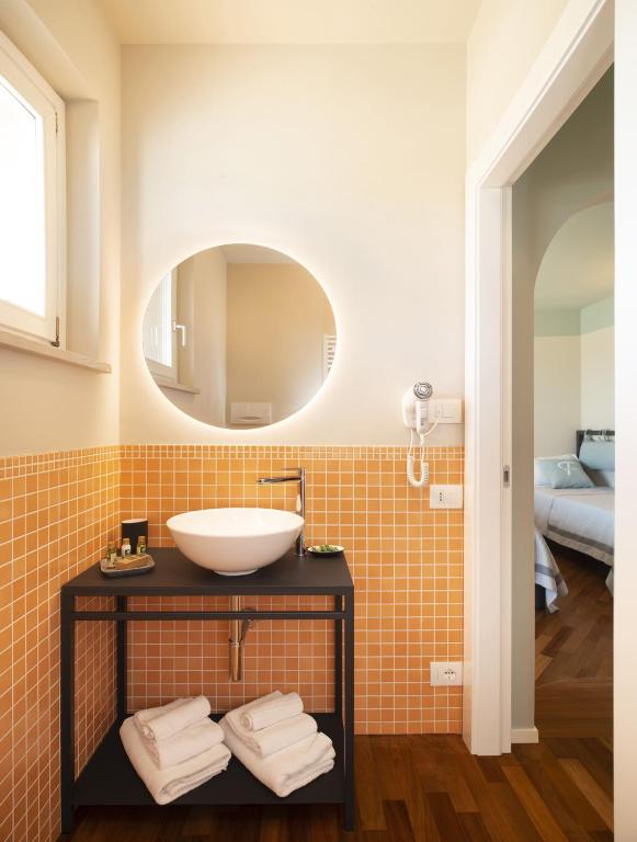 Koupelna v ubytování Camere Relais Filomare