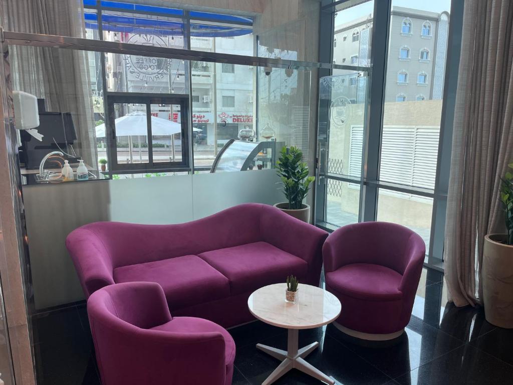 Posezení v ubytování C - Hotel and Suites Doha