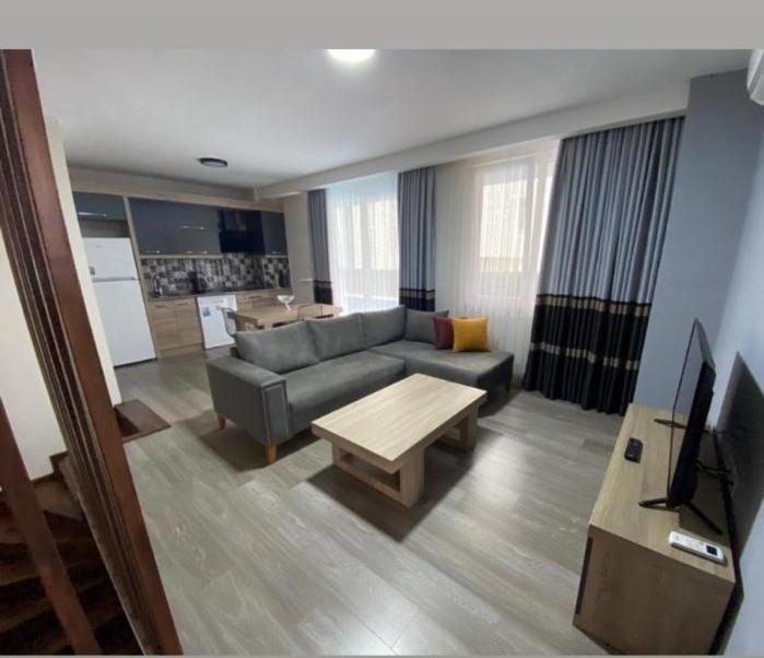 Posezení v ubytování Elanis Suites