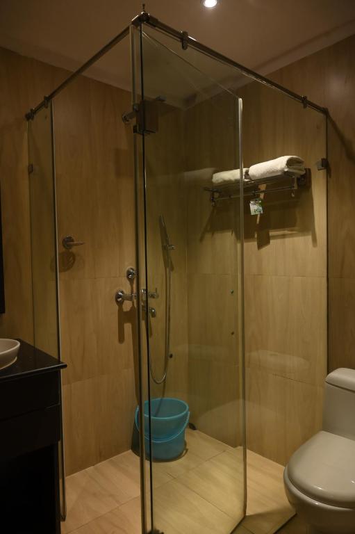 Koupelna v ubytování The Citi Residenci Hotel, Bidhannagar