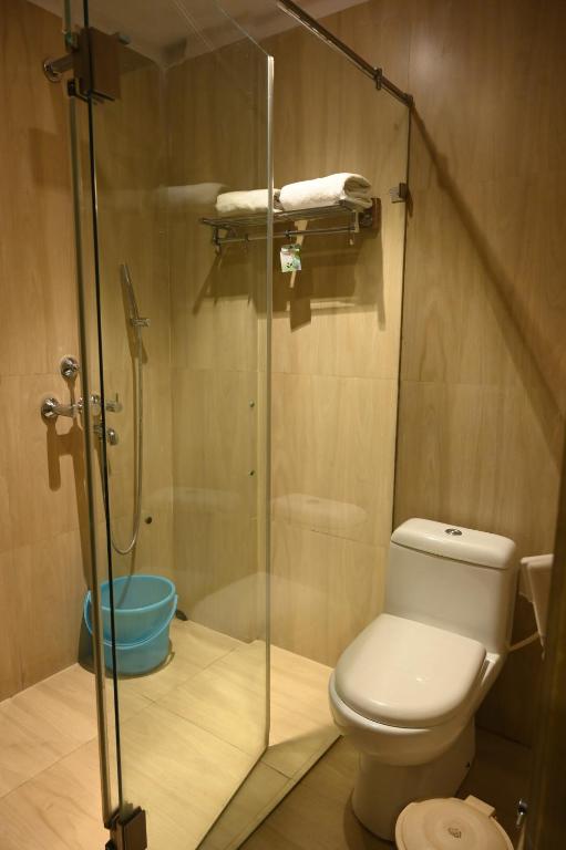 Koupelna v ubytování The Citi Residenci Hotel, Bidhannagar
