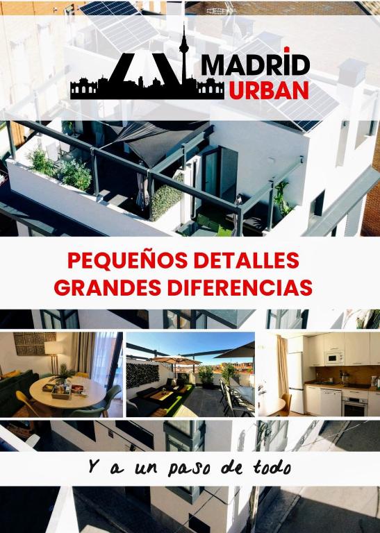 APARTAHOTEL MADRID URBAN SUITES - EDIFICIO EXCLUSIVO- 7 Apartments Boutique Full Equiped