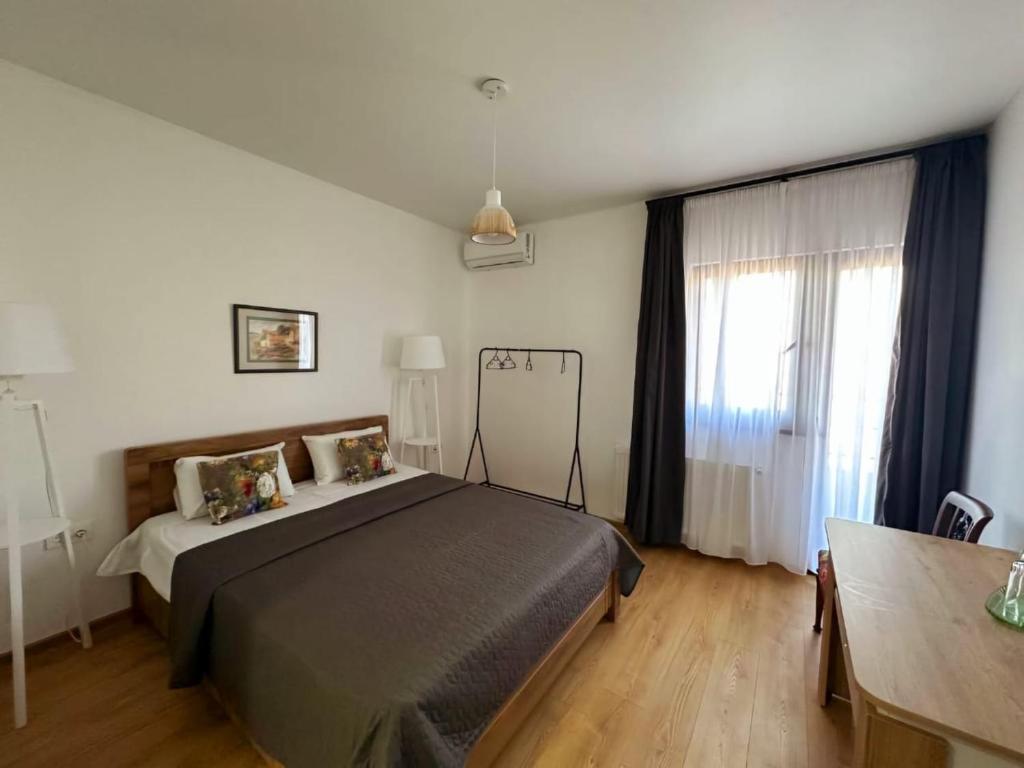 Postel nebo postele na pokoji v ubytování Hotel Home