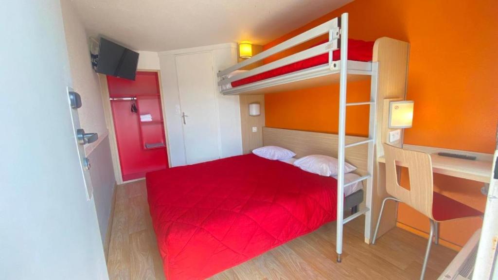 Postel nebo postele na pokoji v ubytování HOTEL Eco Green