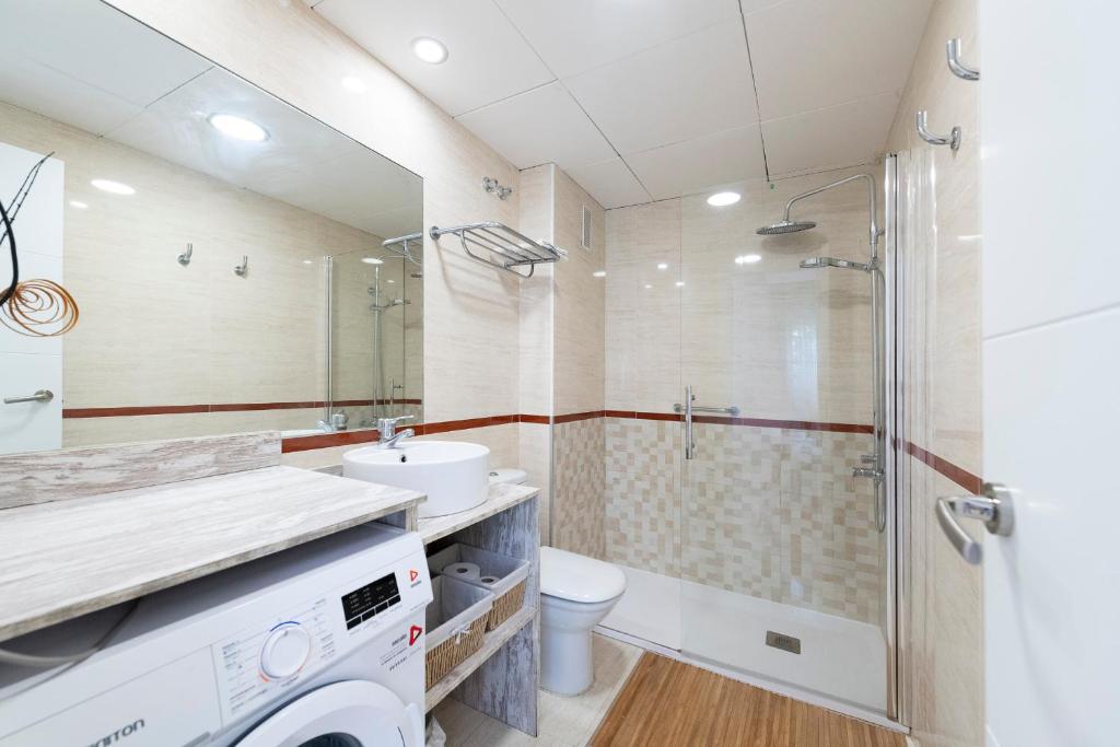 Kúpeľňa v ubytovaní APARTAMENTO AÑORETa 113