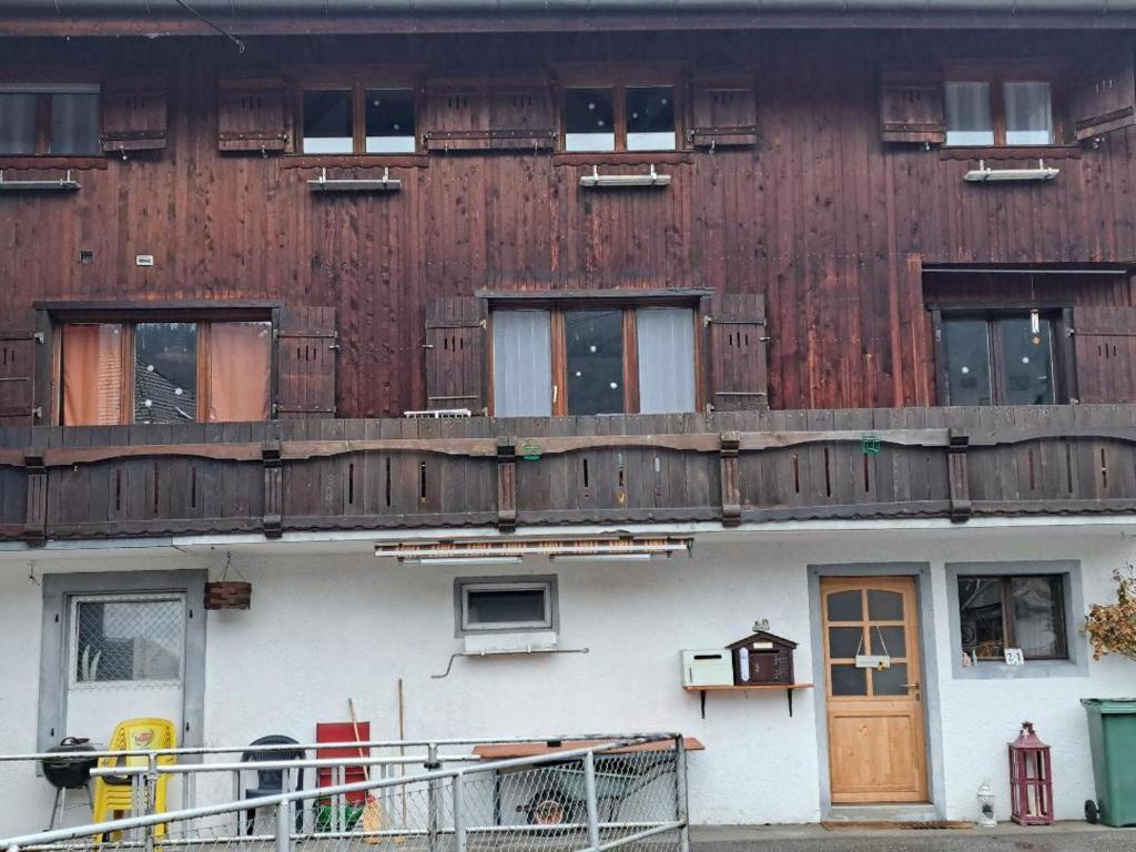 Balkón nebo terasa v ubytování Chez Ninfa