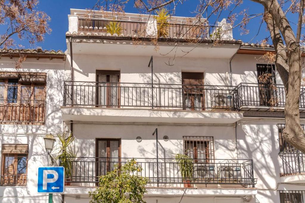 Balkón alebo terasa v ubytovaní La Casita de la Plaza