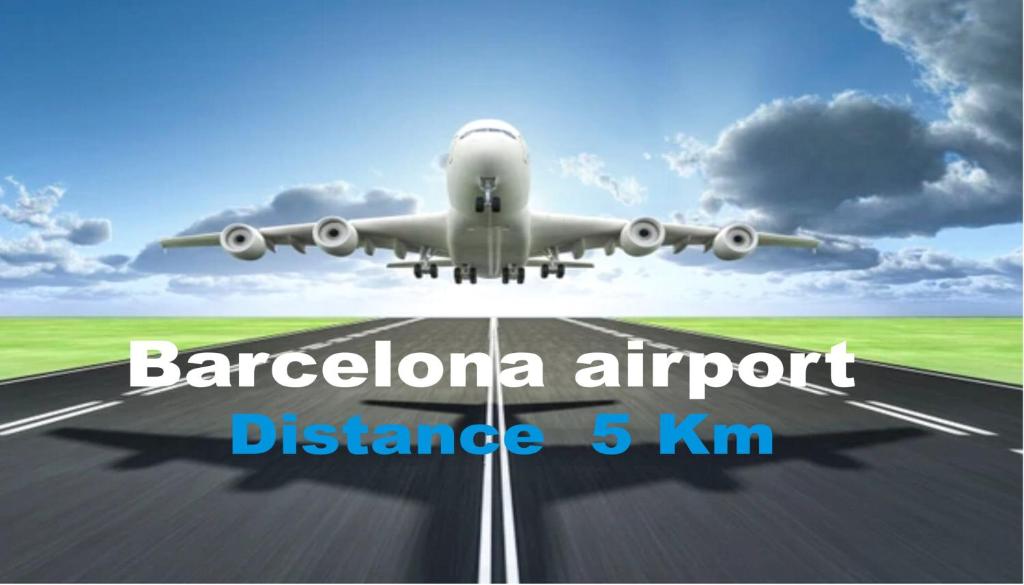 Fotografia z galérie ubytovania Atico Terraza, Airport-BCN, Puerto-Cruceros v destinácii Viladecáns