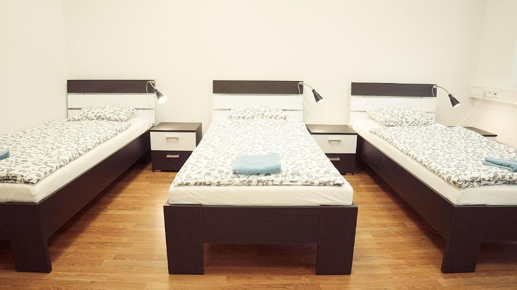Posteľ alebo postele v izbe v ubytovaní Hostel Folks