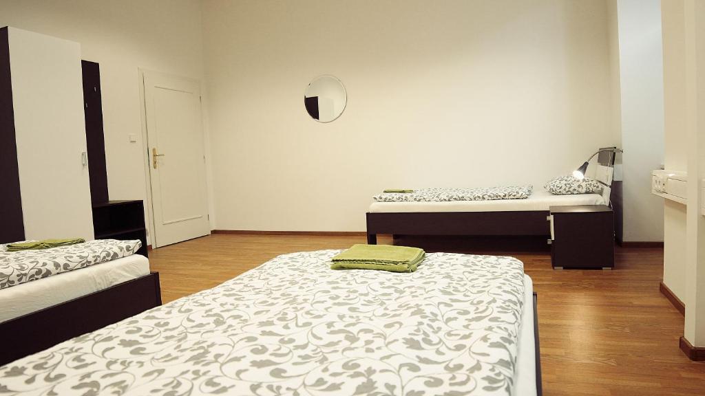 Posteľ alebo postele v izbe v ubytovaní Hostel Folks