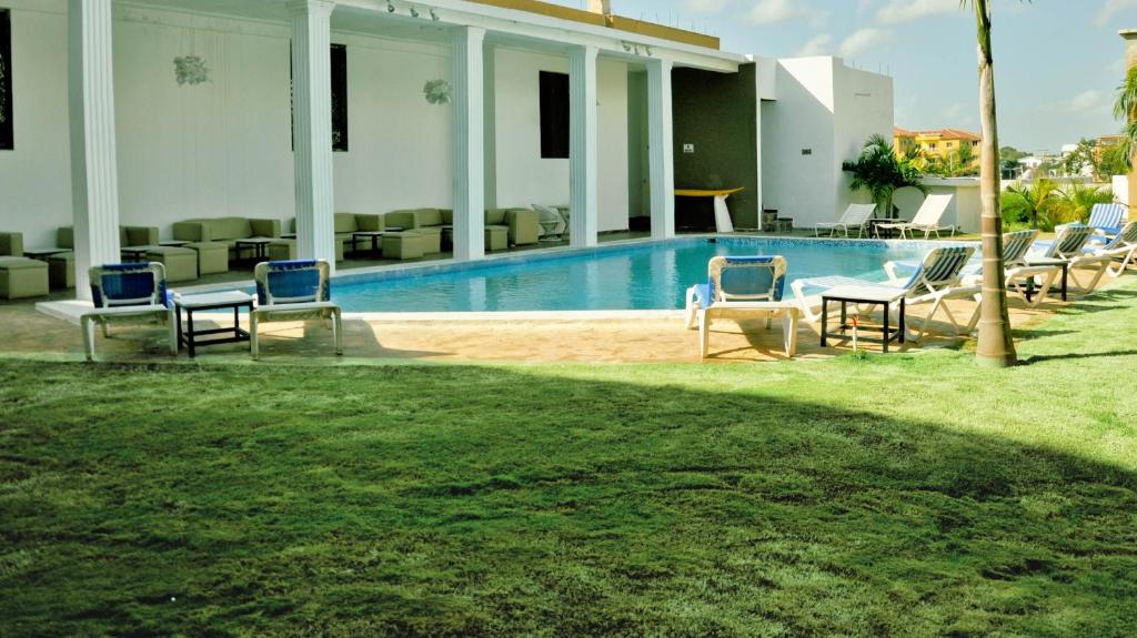 Bazén v ubytování Hotel Marimba Punta Cana nebo v jeho okolí