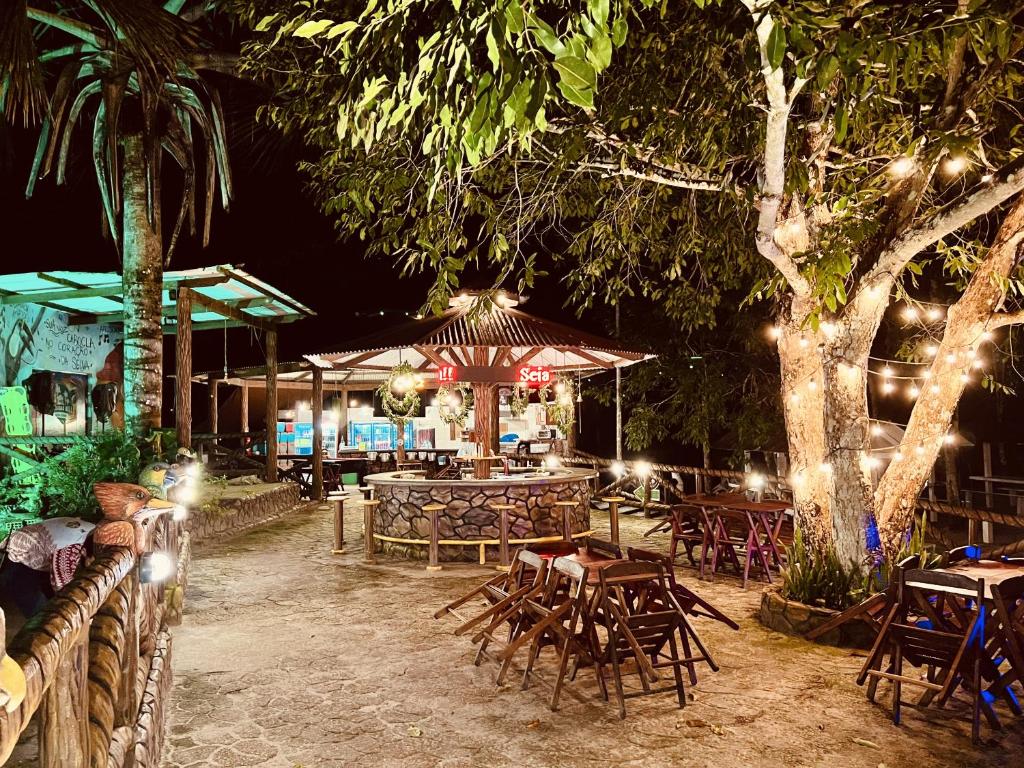 Restaurace v ubytování Cirandeira Amazon World EcoResort