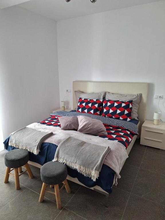 Ένα ή περισσότερα κρεβάτια σε δωμάτιο στο Apartament Casa Dia 2
