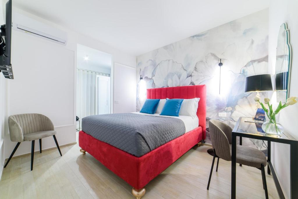 Shamika Luxury Rooms客房内的一张或多张床位