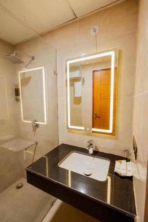 Koupelna v ubytování Celestial Suites