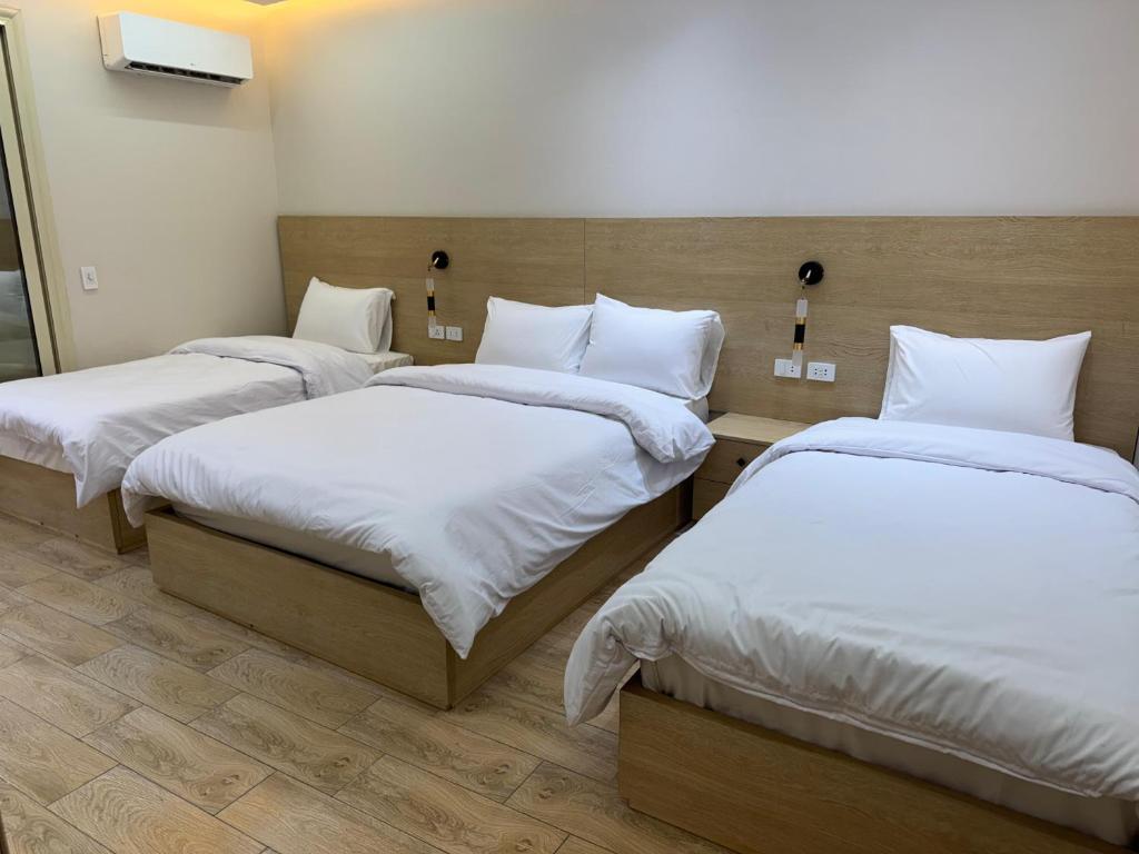 Postel nebo postele na pokoji v ubytování Landmark Hostel Cairo