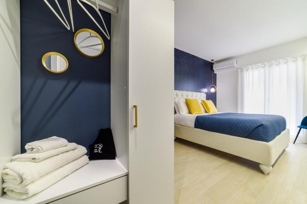 Shamika Luxury Rooms客房内的一张或多张床位