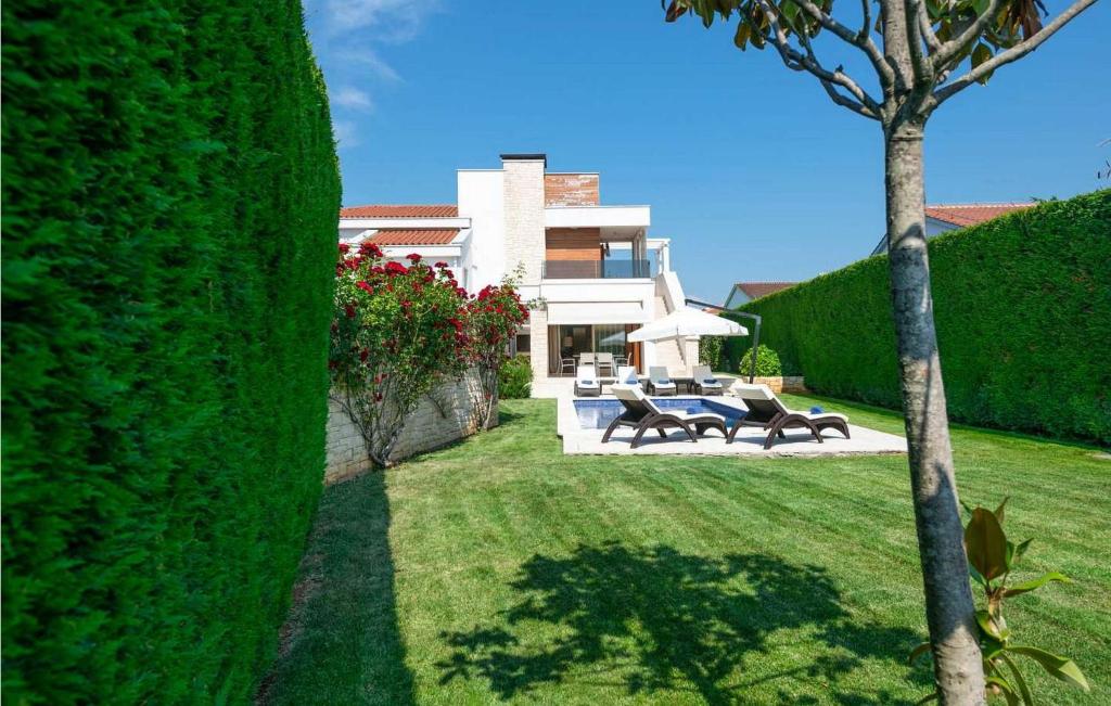 Zahrada ubytování Villa Allegra