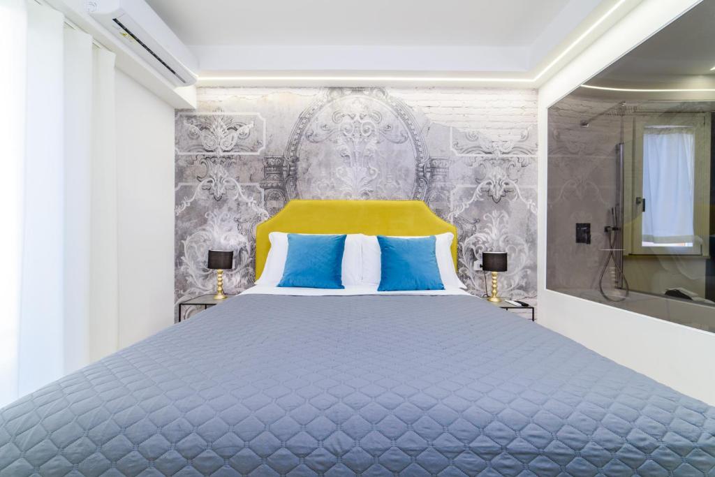 Shamika Luxury Rooms客房内的一张或多张床位