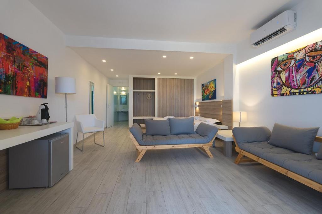 Posezení v ubytování Residence Pietre Bianche ApartHotel