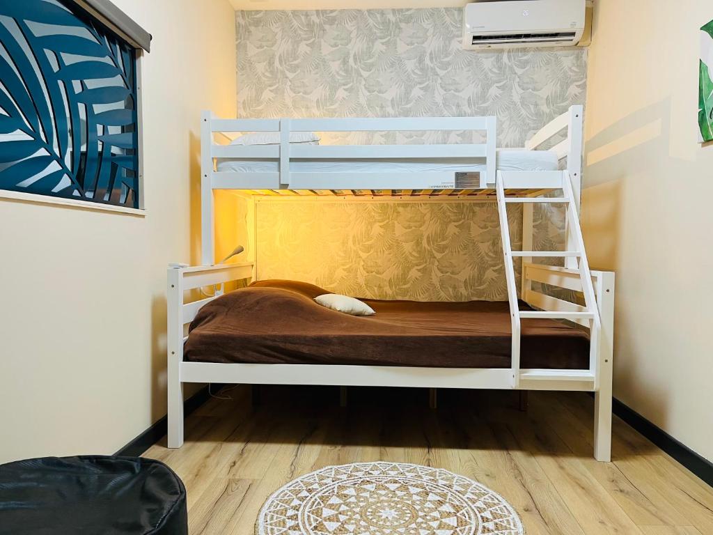 Postel nebo postele na pokoji v ubytování Kazyab
