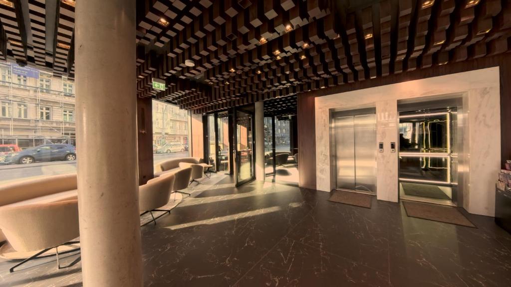 Posezení v ubytování Bellman Hotel