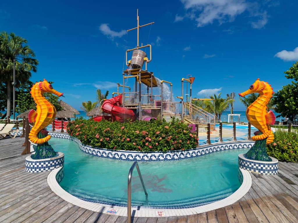 Aquapark v rezortu nebo okolí