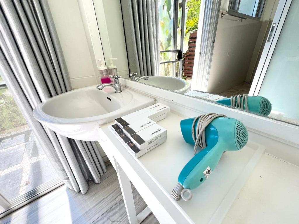 Koupelna v ubytování 3B Boutique Hotel