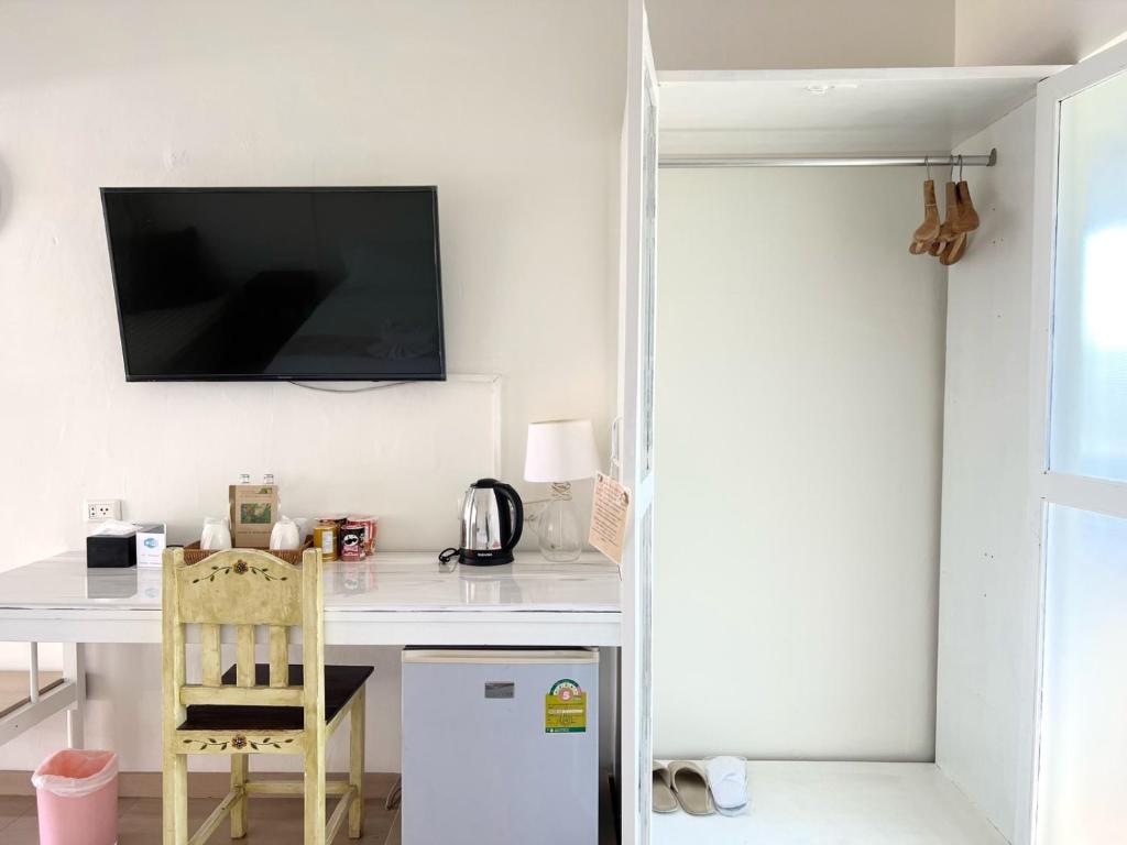 Kuchyň nebo kuchyňský kout v ubytování 3B Boutique Hotel