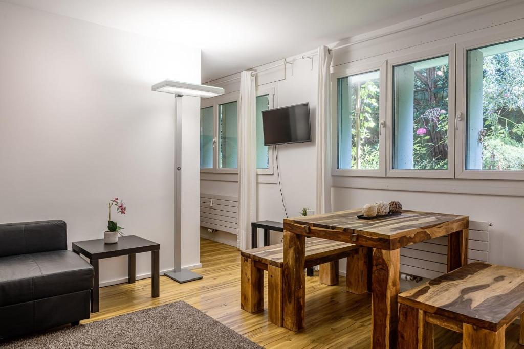 BASELiving Apartment - St Jakob, near ESC - Bahnhof SBB - Resim 4