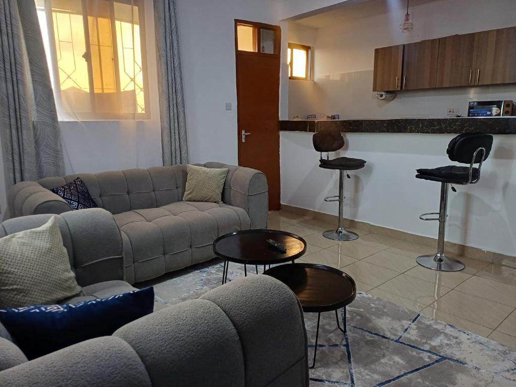 Kuchyň nebo kuchyňský kout v ubytování Havy Homes 2