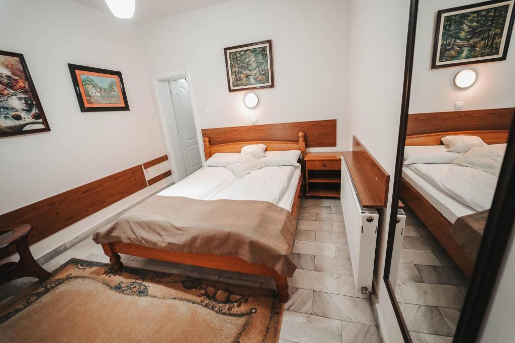 Postel nebo postele na pokoji v ubytování B&B Passage