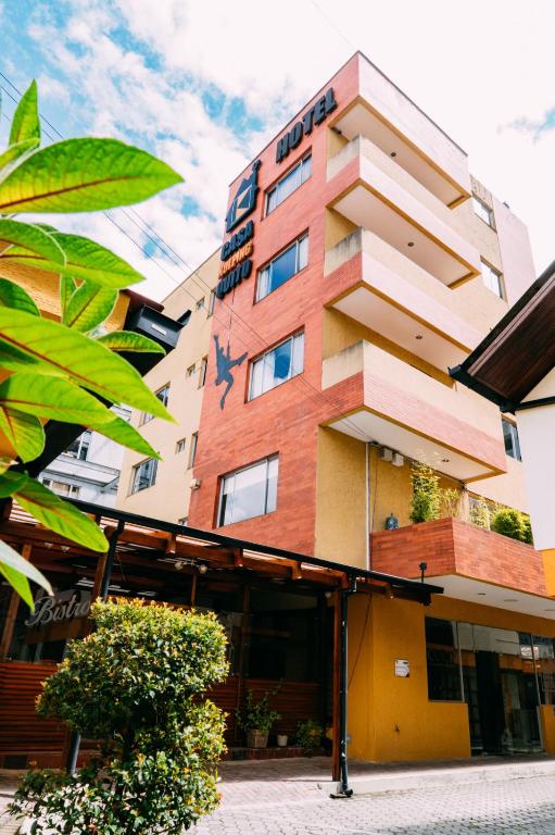 Budova, kde se hotel nachází