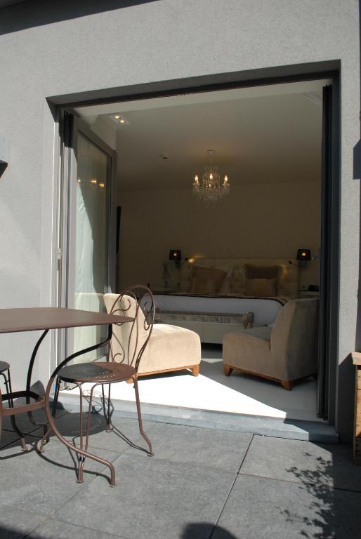 Posezení v ubytování Hotel Saint-Amour