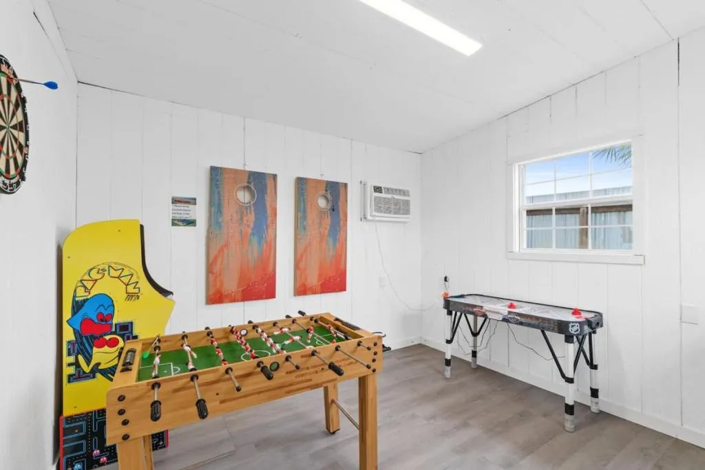 Spacious Dog-Friendly Duplex w/ Bonus Game Room & Private Backyard Near Beach
