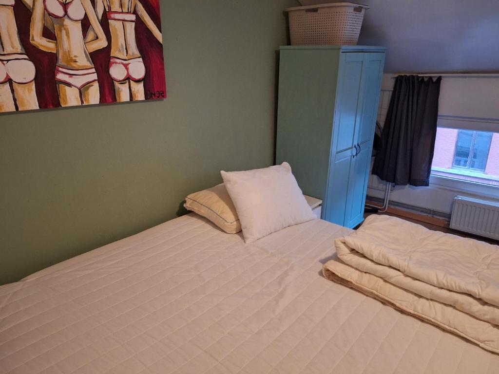 Postel nebo postele na pokoji v ubytování Cozy house