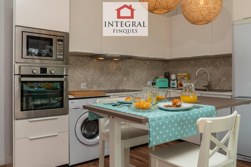Kuchyňa alebo kuchynka v ubytovaní Apartament BellPort