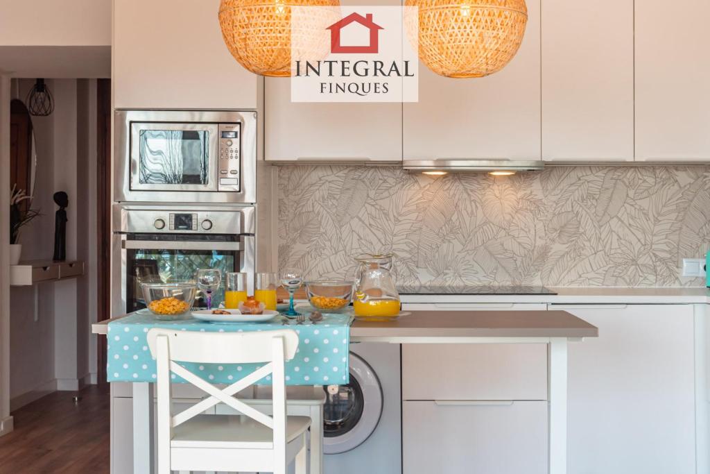 Kuchyňa alebo kuchynka v ubytovaní Apartament BellPort
