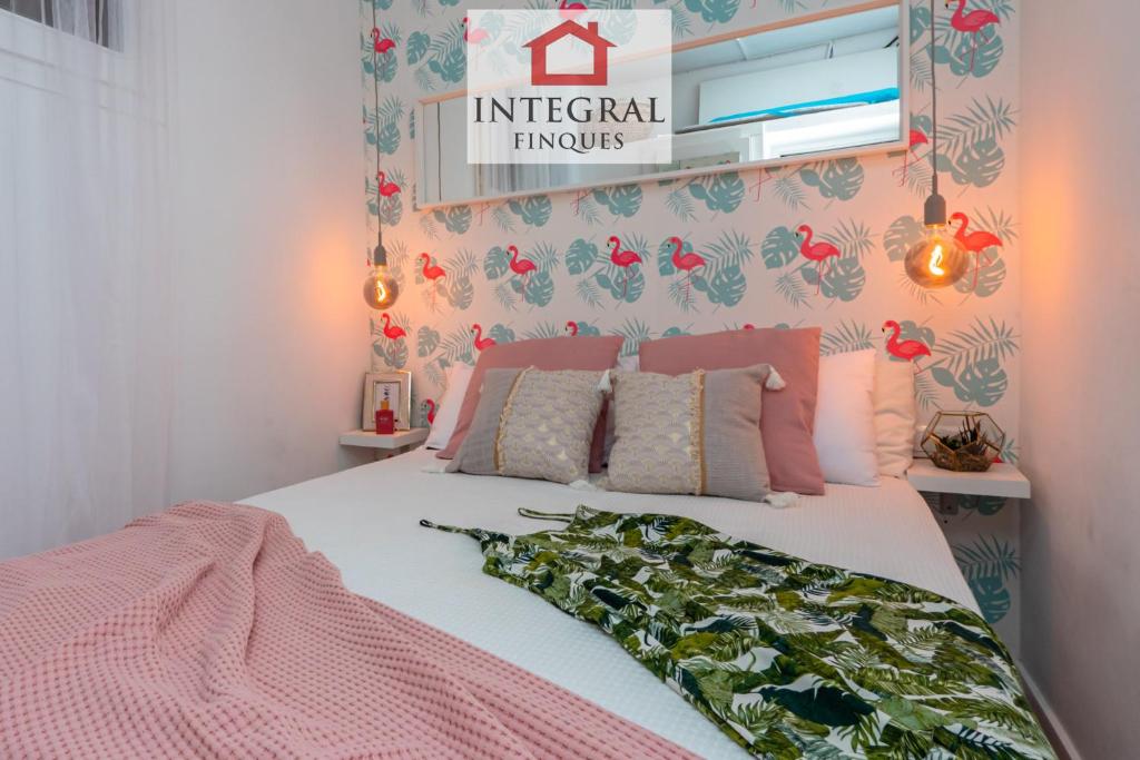 Posteľ alebo postele v izbe v ubytovaní Apartament BellPort