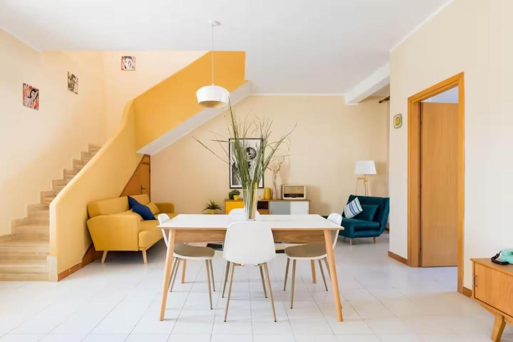 Χώρος καθιστικού στο Villa Vintage 8 posti "Emozioni del passato"