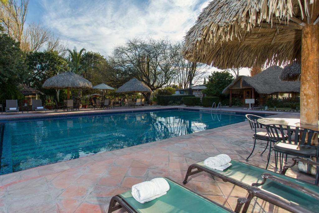 Bazén v ubytování Atotonilco Hotel & Club nebo v jeho okolí