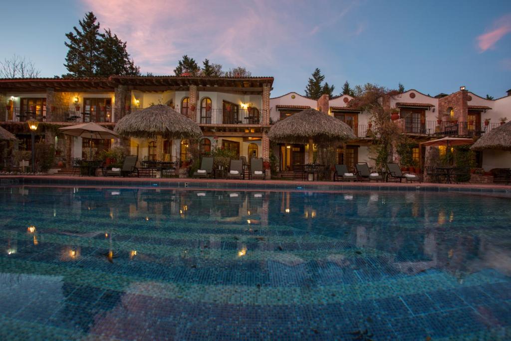 Bazén v ubytování Atotonilco Hotel & Club nebo v jeho okolí