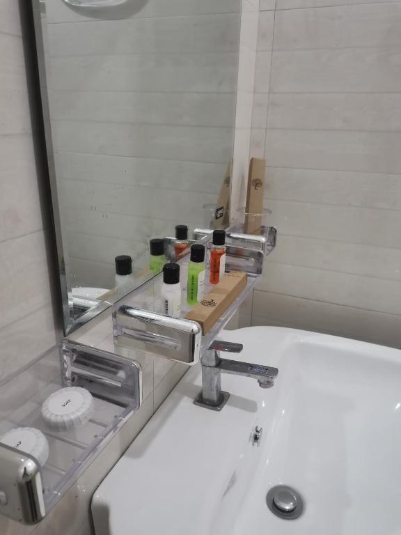 Koupelna v ubytování Rv Budget Home
